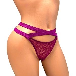 NEW BLACK Victoria secrets high waist panty SIZE L